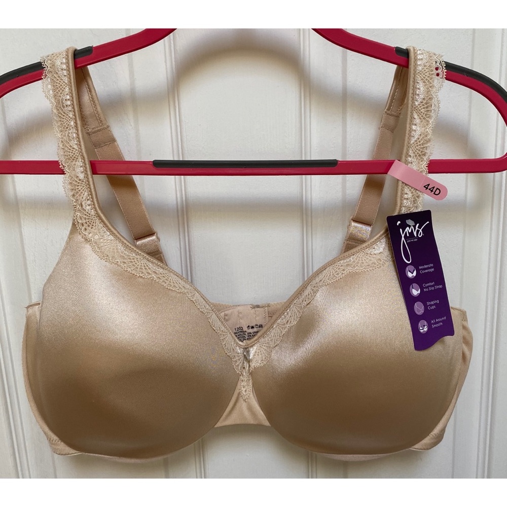 Just My Size Modern Curvy Underwire Bra Size 44D